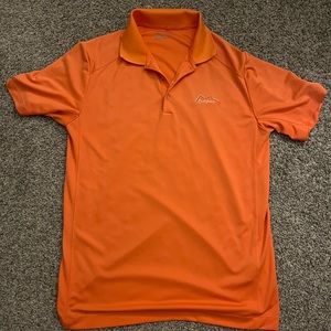 Nike Golf Ballyhack Orange Polo - Sz M
